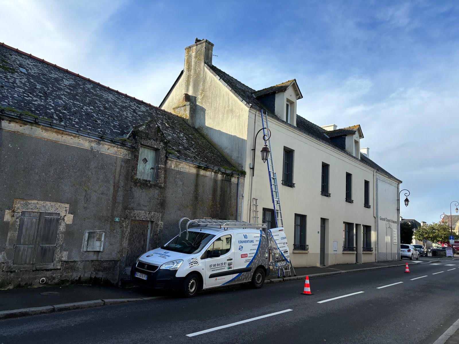 Jessy Visse, artisan couvreur VJ Couverture